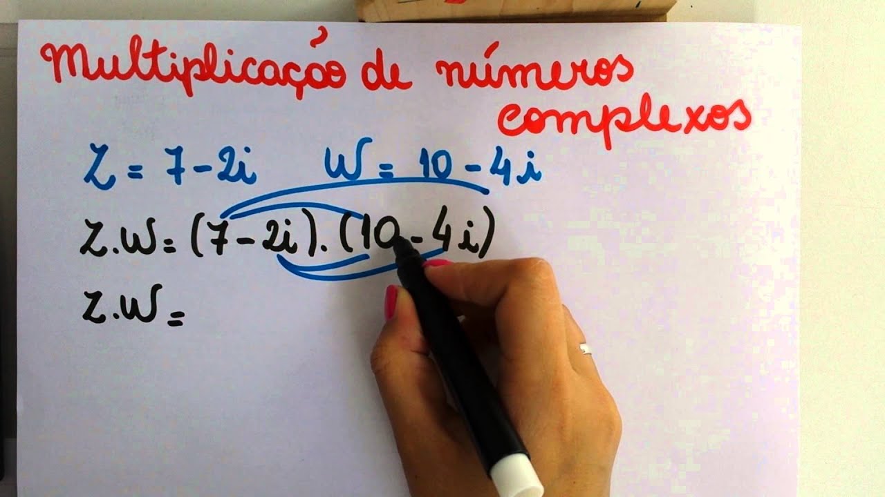 Multiplicação de números complexos - YouTube