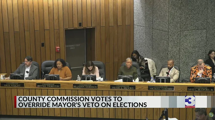 County Commission votes to override Mayor's veto on elections