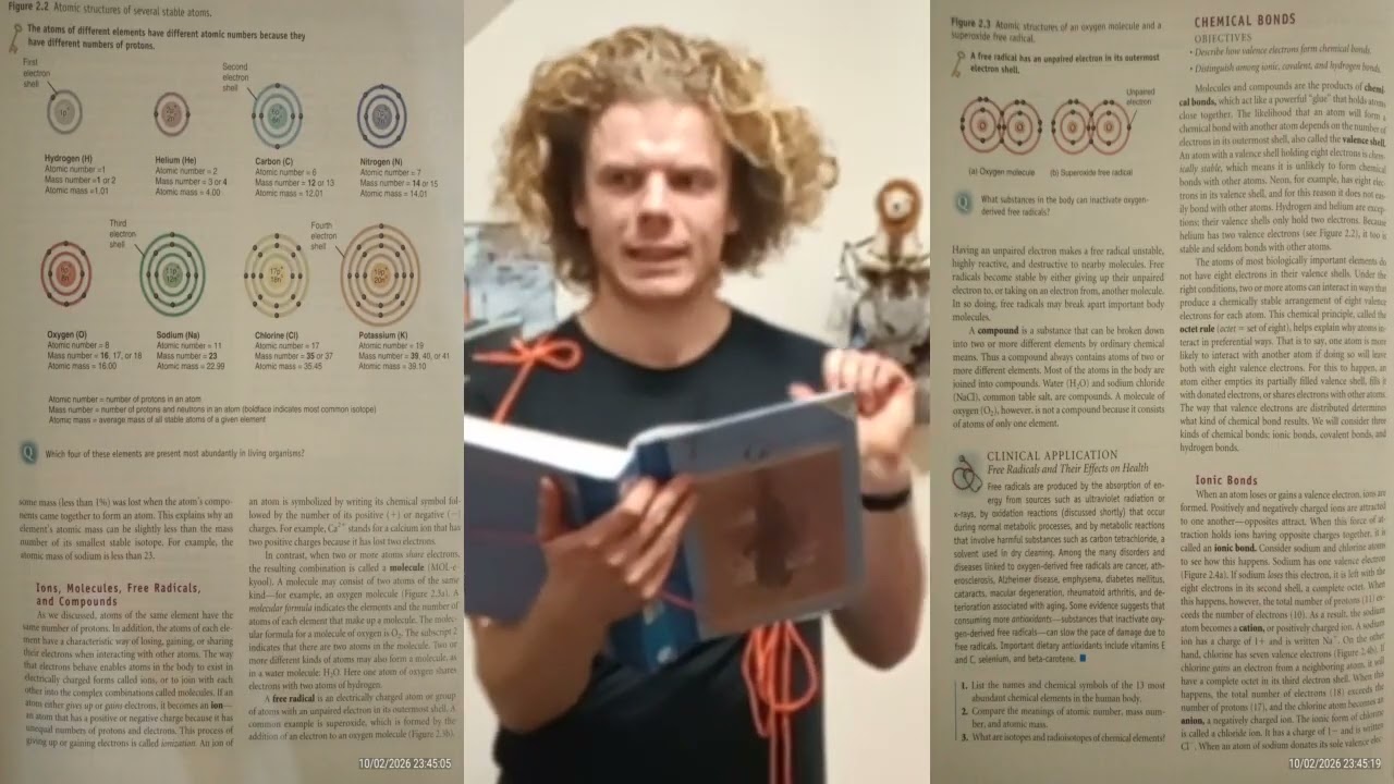 Biochemistry Part 57, Ions Molecules Free Radicals and Compounds Part 2, and ECU ST, Reg. CVHOCVUO