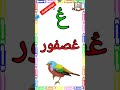الحروف الهجائية كلمات بحرف العين ع بالحركات