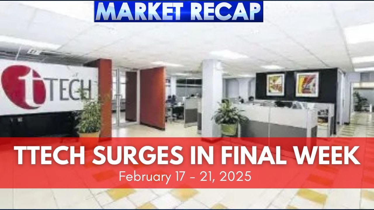 Market Recap- TTECH Surges in Final Week on JSE - YouTube