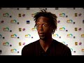 Monfils disccuses his win Tsonga