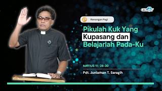 Download lagu Take My Yoke Upon You and Learn from Me -- Rev. Juniaman T. Saragih