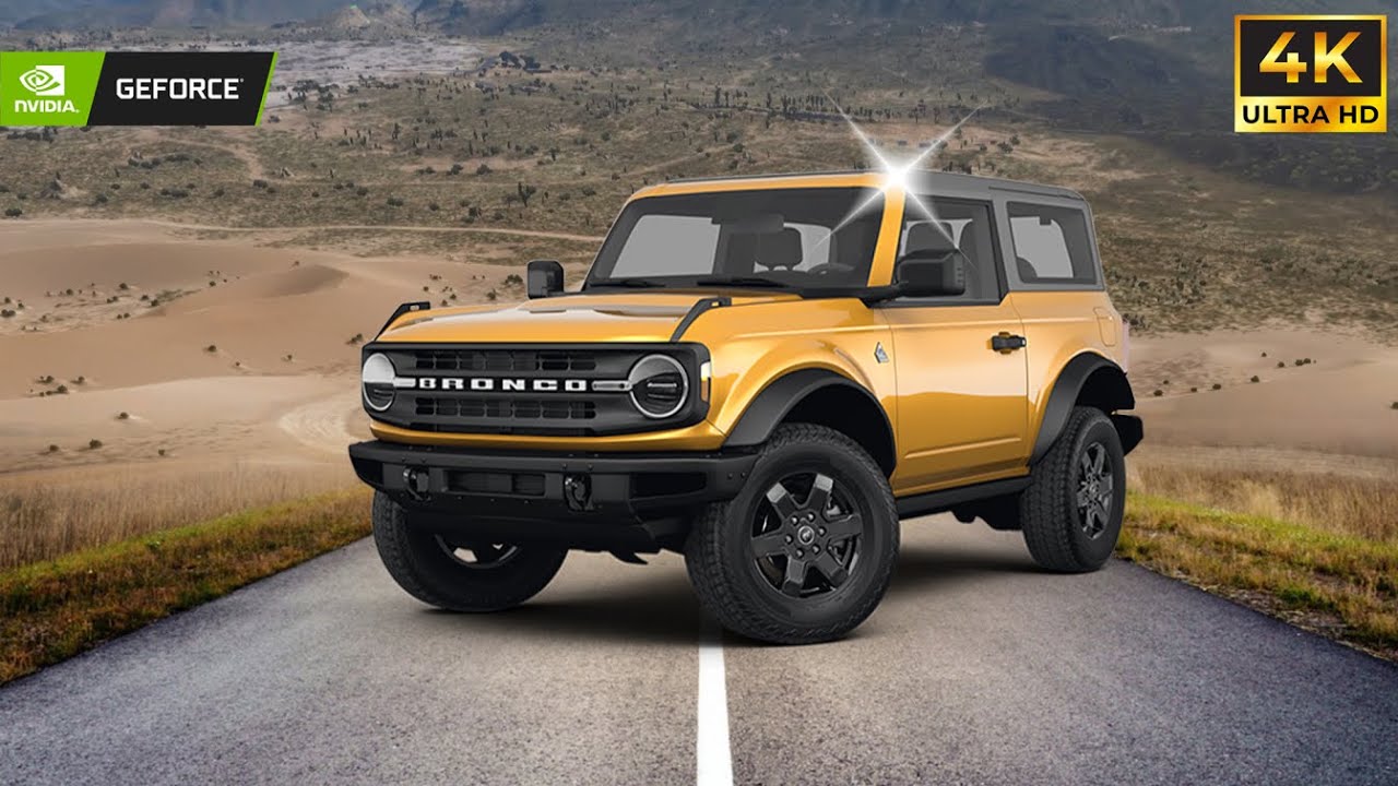 Ford Bronco on beast mode 🦘 Jumping, bouncing, and tearing up the trails like a true off-road legend