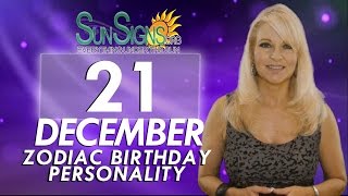 December 21st Zodiac Horoscope Birthday Personality - Sagittarius - Part 2