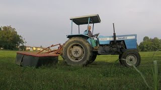 Landini 7500 Old School With Fahr Km22 Mowing Gr 2017