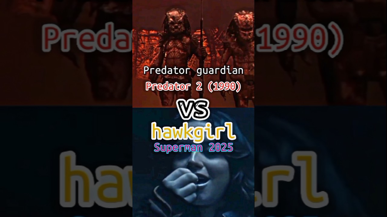 guardian Predator vs hawkgirl 