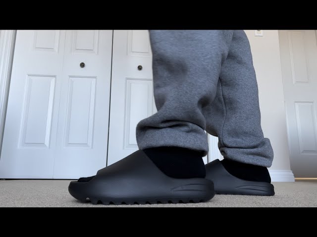 WORTH RESELL? YEEZY SLIDE ONYX MY THOUGHTS/SIZING/ON FOOT