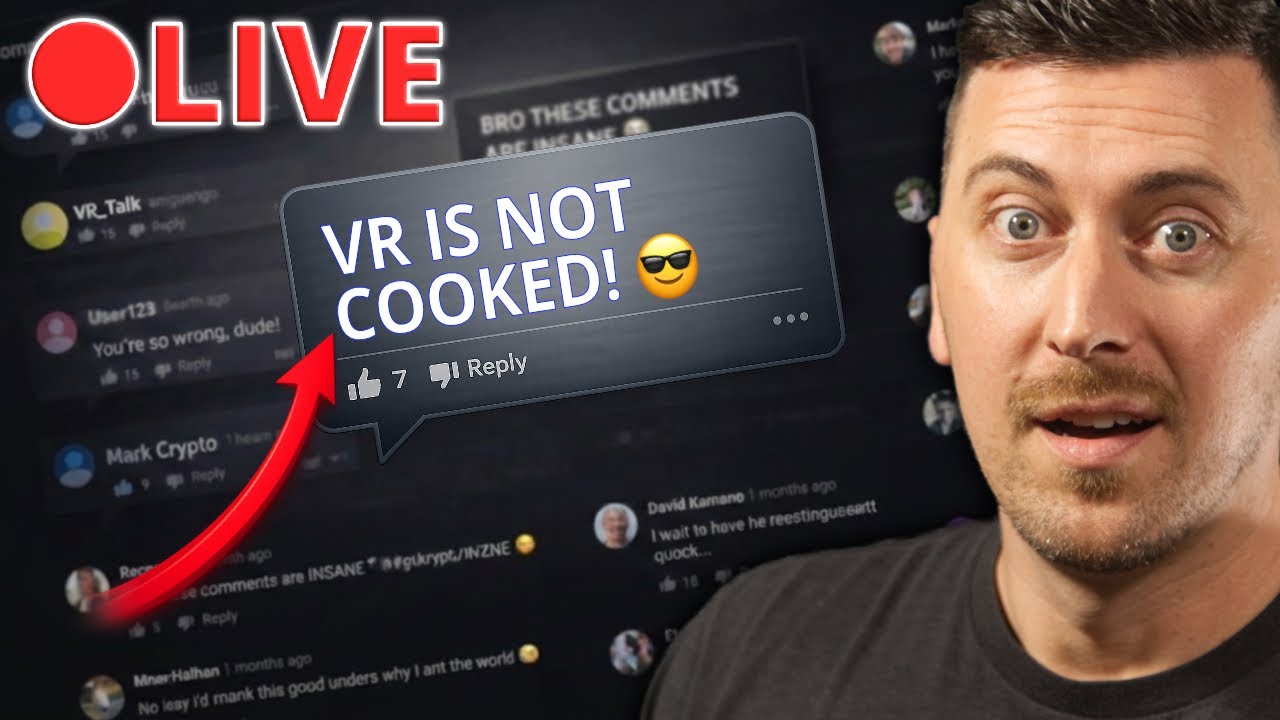 Your Comments Are INSANE (LIVE) — Meta, Steam + Gaming Talk