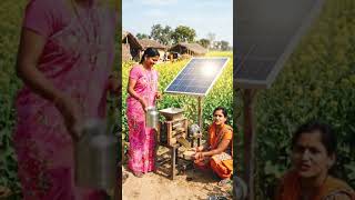 Desi jugaad | Solar Power से घास साफ करने का जुगाड़ 🌱 #shortvideo #design #desi