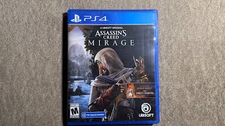 Assassin’s Creed Mirage PS4 Unboxing
