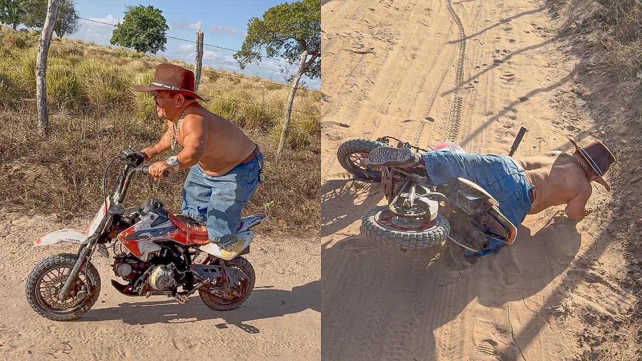 PILILIU FAZ MANOBRA ARRISCADA NA MOTINHA E LEVA UM ESTOURO 😱🚨| PILILIU DA RESENHA