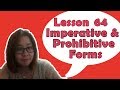 # 64 Learn Japanese - Imperative & Prohibitive Forms (食べろ！食べるな！書け！書くな！）