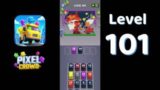 Pixel Crowd Level 101 Walkthrough | Full Gameplay Solution | Go Answer