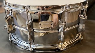 Yamaha Stage Custom Steel Snare Drum Demo