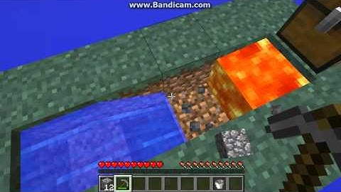 Minecraft Skyblock survival part 1-CobbleStone Generator