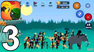Stickman History Battle - Gameplay Walkthrough Part 3 Stick War Army Commander Battle (iOS,Android) screenshot 3