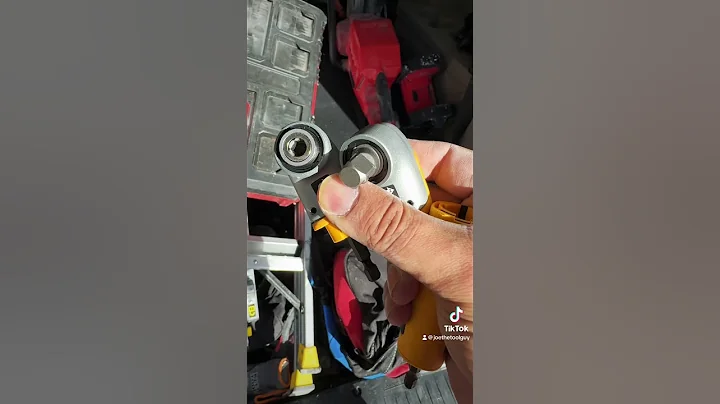 New dewalt right angle adapter coming in clutch with this party trick