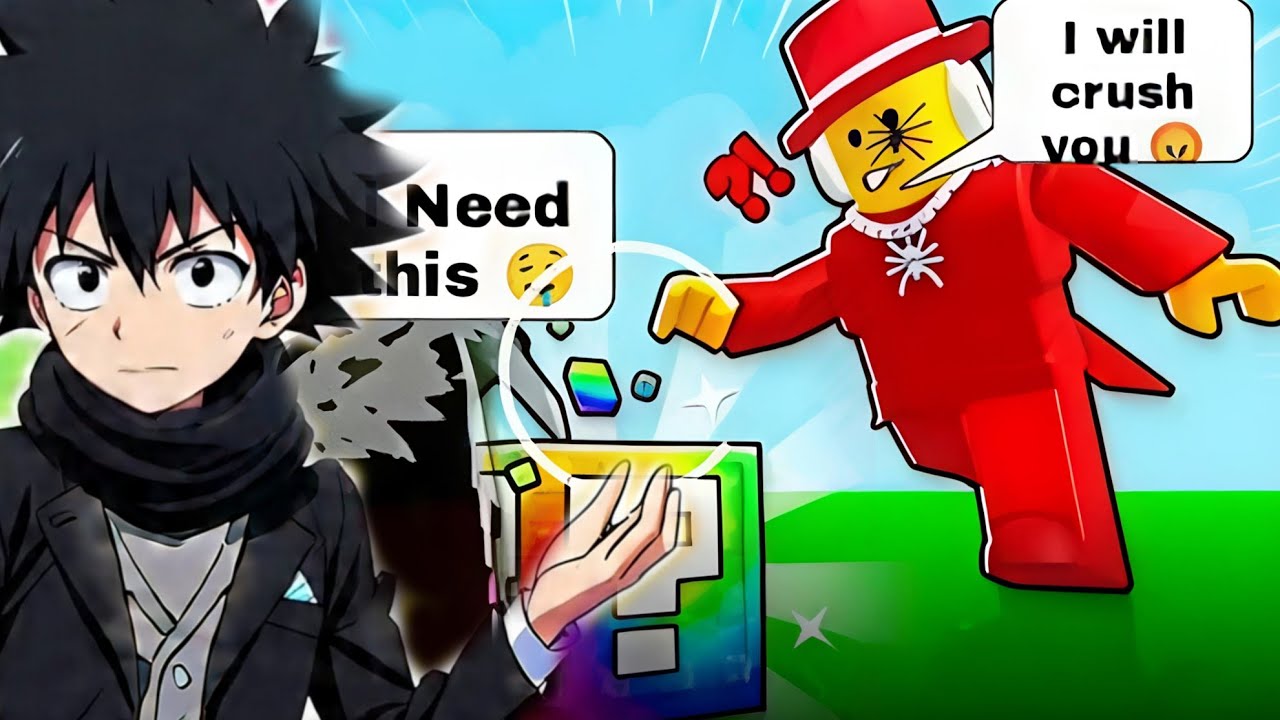 I Found The Secret Rainbow Luck Block!😱