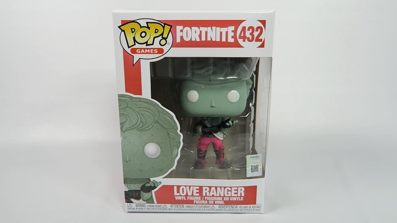 funko pop vinyl fortnite love ranger unboxing - triceratops de fortnite