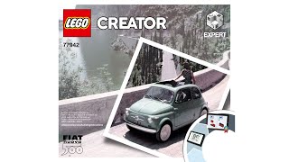 LEGO 77942 Fiat 500 (4K) - building instructions