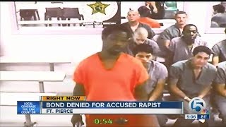 Bond denied for accused rapist