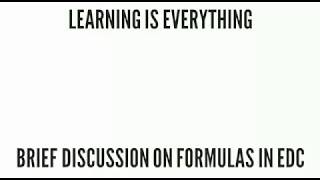 Important Formulas in Electronic Devices