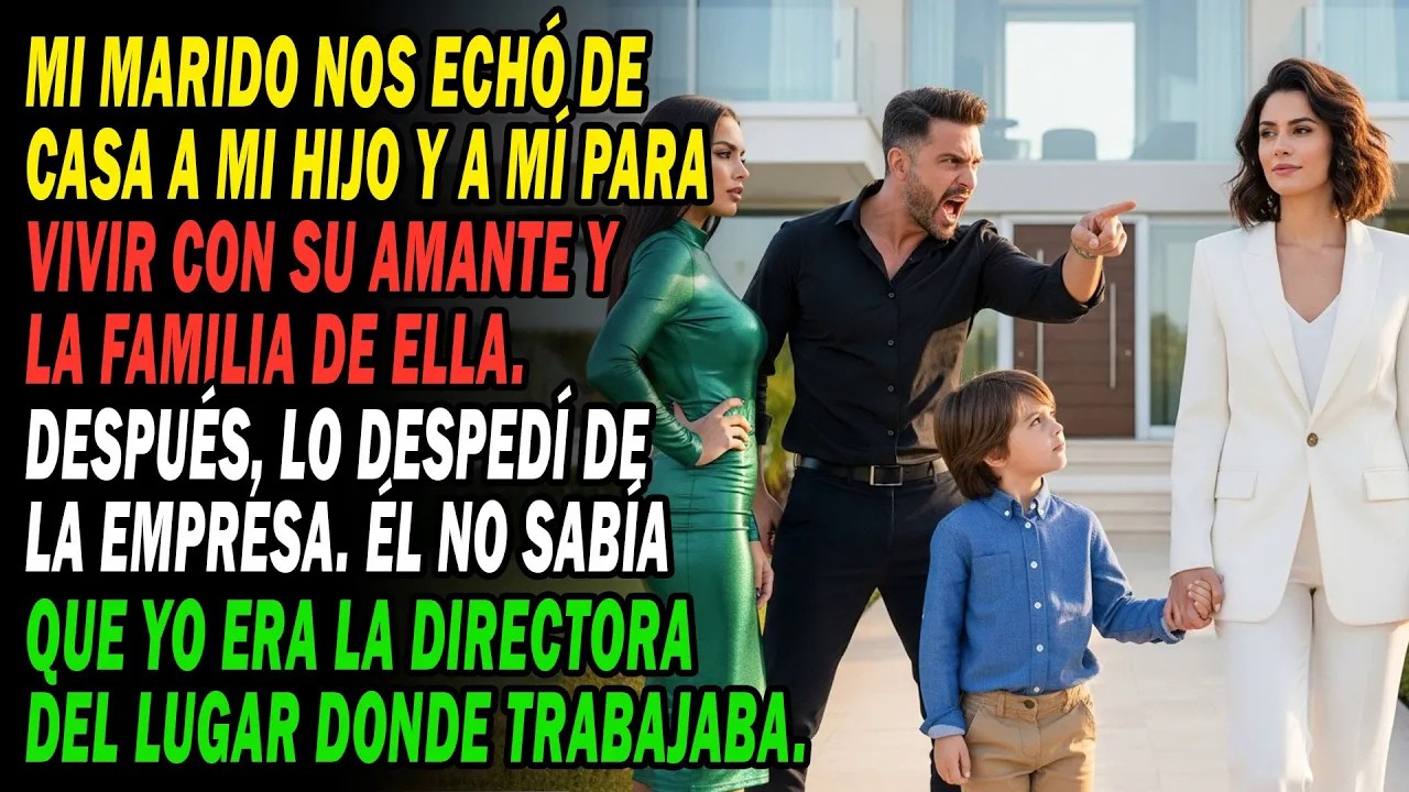 Mi Marido Nos Echó De Casa Por Su Amante👶💔 A La Mañana Siguiente, Ellos Lo Habían Perdido Todo... 😏
