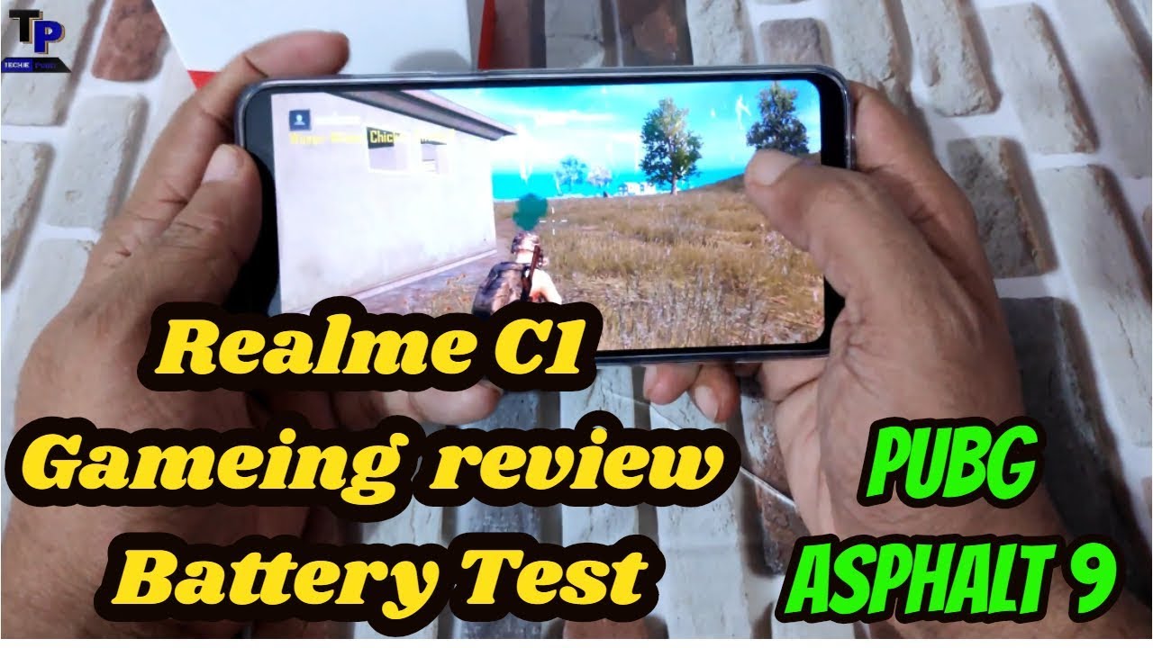 [Hindi] Realme C1 Gameing Review & Battery Test || PUBG & Asphalt 9 smartphone reviews