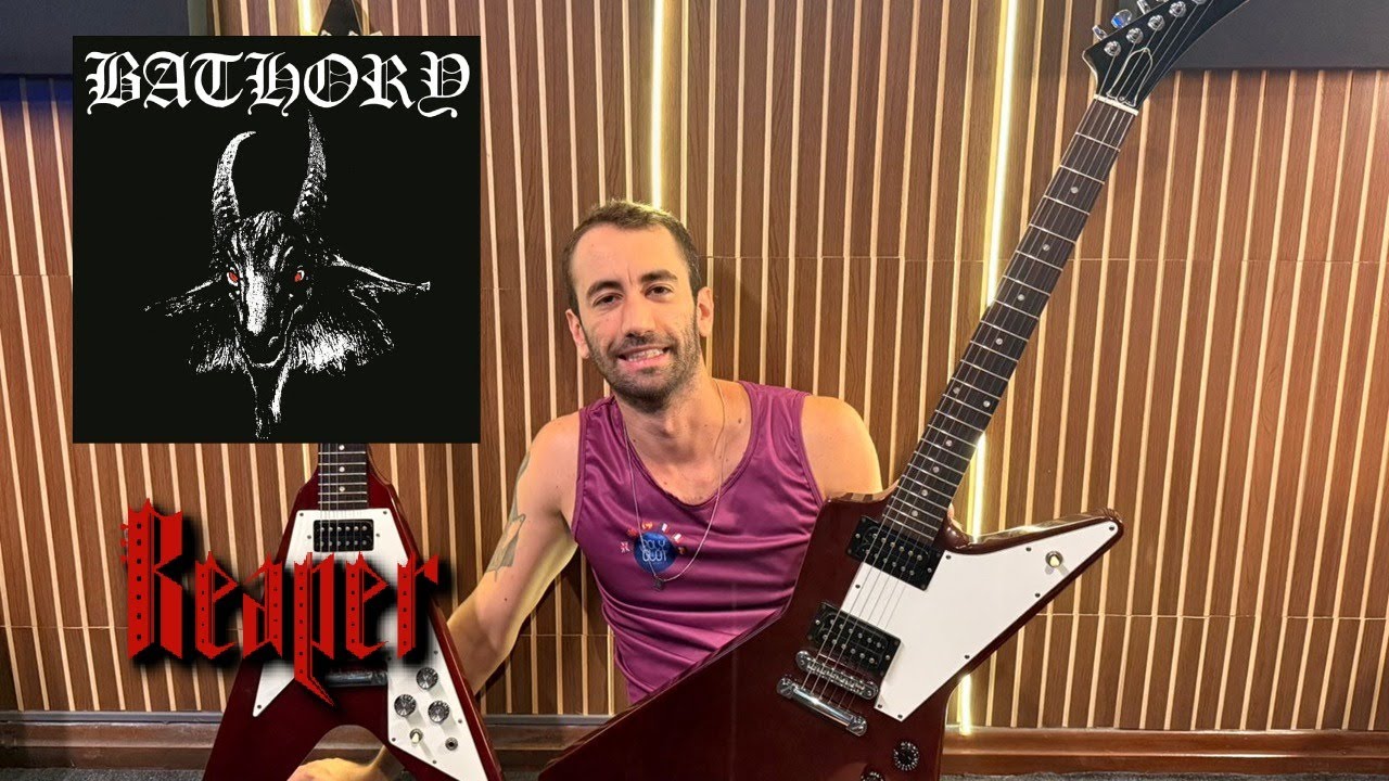 Bathory - Reaper - guitar cover 