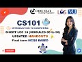CS101 Lecture 18 Modules 86-90 | VU_Explanation_Highlighted_Finalterm_MCQs | codeneat.com | CodeNeat