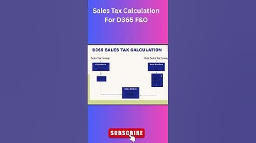 Canadian Tax Setup Explained | How Tax Value Are Defaulted In D365 Fo | Episode 3