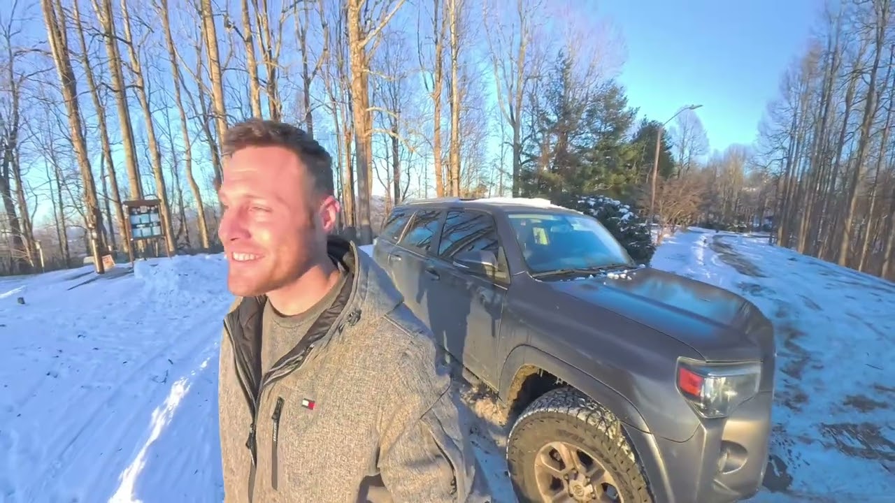 Mike & Travis climb their way up to Jump Off Rock