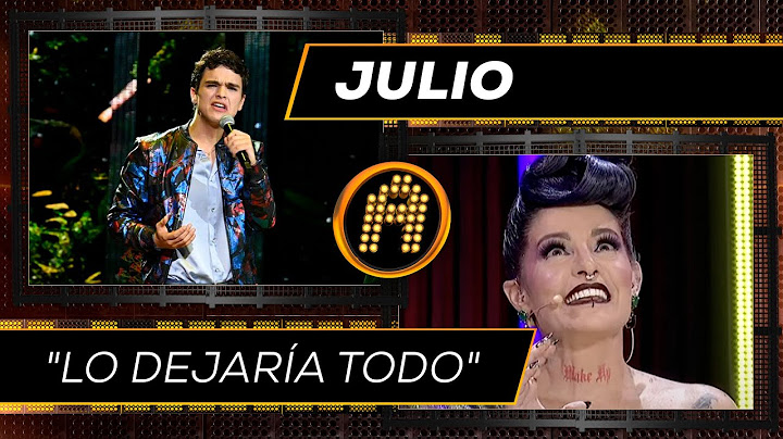 ¡Julio "Lo dejaría todo" por escuchar cantar una vez más a su papá! | La Academia 2024