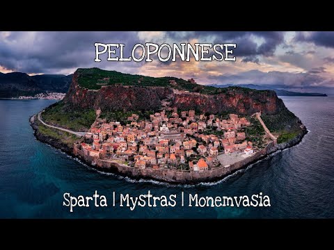Eternal PELOPONNESE | Sparta, Mystras & Monemvasia | Greece Travel Vlog