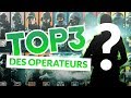 TOP 3 ATTAQUANTS & DÉFENSEURS - Rainbow Six Siege