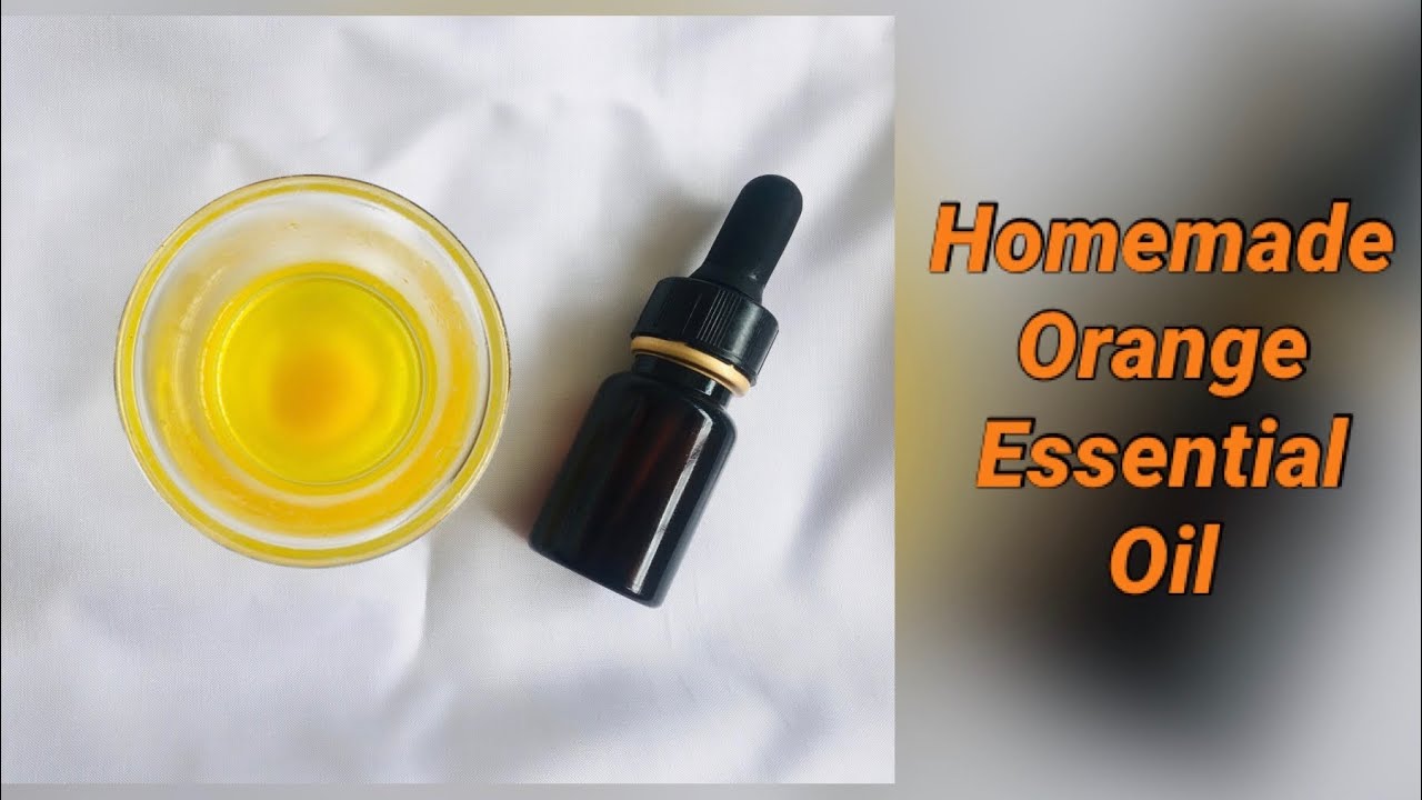 Homemade Orange Essential Oil & it’s usage / DIY Orange Essential Oil