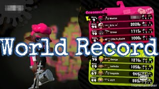 Splatoon 2 Turf War WORLD RECORD