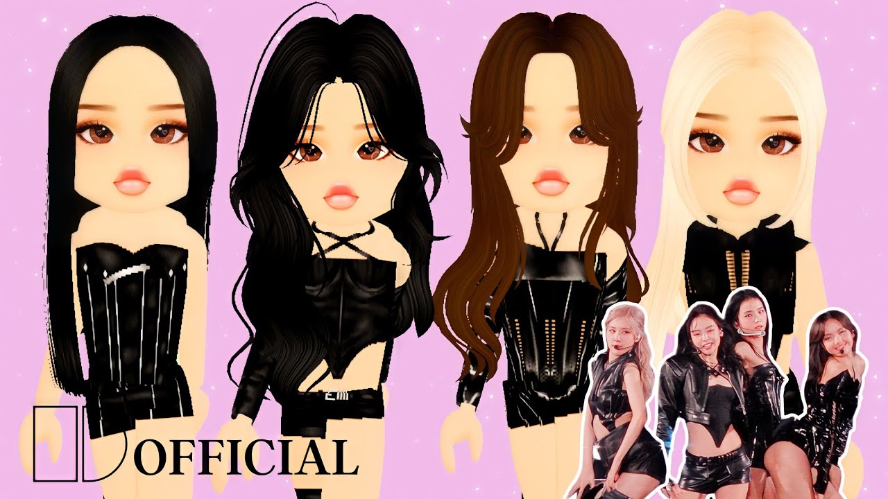 Blackpink LA Encore PART 2 Roblox Outfit Codes Diaries Official 