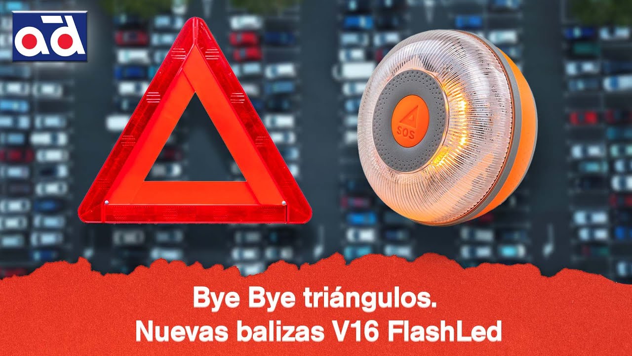 Las mejores luces de emergencia V16 tipo Help Flash con homologación de la  DGT que tienes que puedes comprar