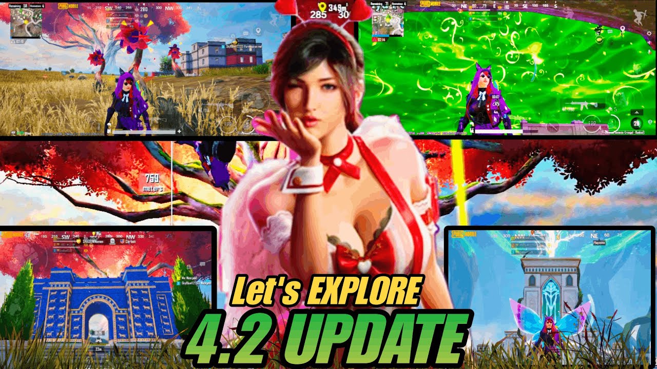 Bgmi Lets Explore 4.2 Update||  Non stop Rush Gameplay || Android player 