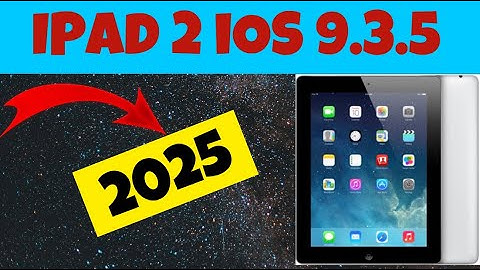 iPad 2 on iOS 9.3.5 (2025) - Technical Tick