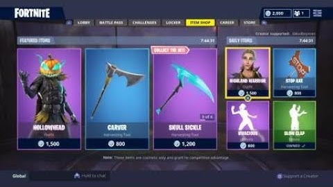 Support A Creator Event On Fortnite!
