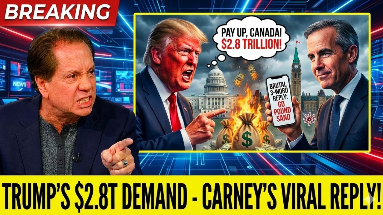 1 HOUR AGO: Trump DEMANDS $2.8 TRILLION — Canada’s Mark Carney Drops BRUTAL 3-Word Bombshell