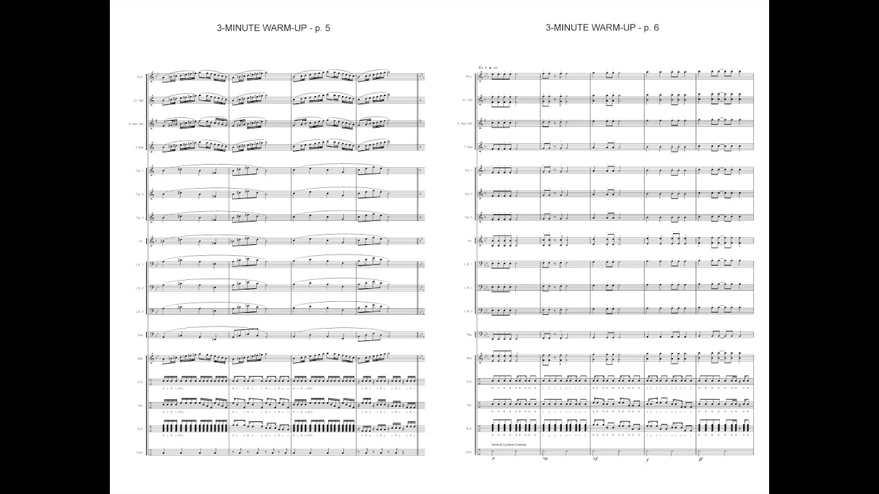 JMB 254 3 Minute Warm Up