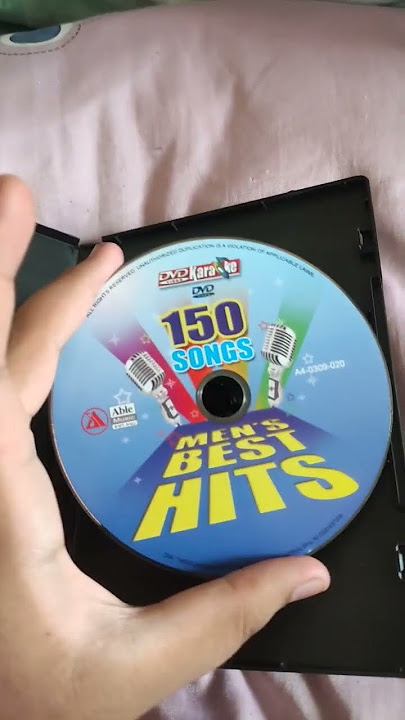 150 Songs Men's Best Hits DVD Video Karaoke (Able Music)