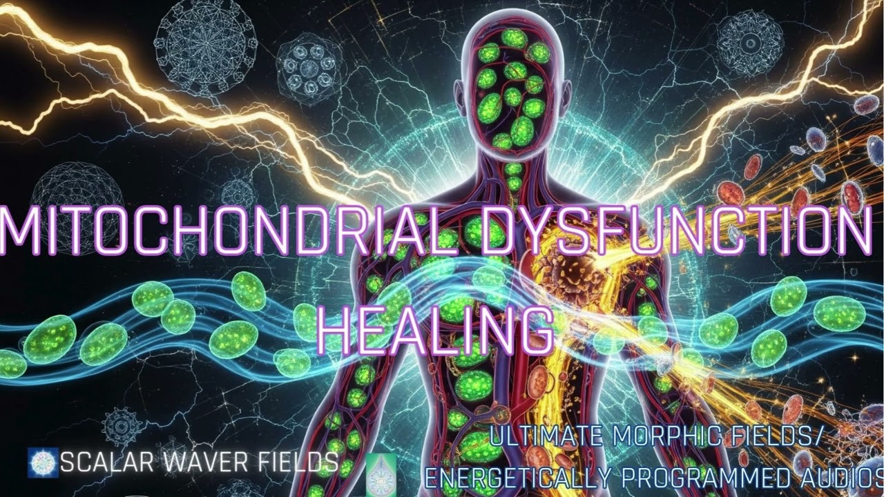 Mitochondrial Dysfunction Healing PREMIUM SUPERCHARGED ULTRA POWERFUL!!!(Energetically Programmed)