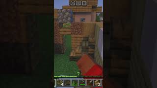 Minecraft Day 2 – Building My First House 🏠 (Work in Progress) #buildcraft #minecraft #gameplay