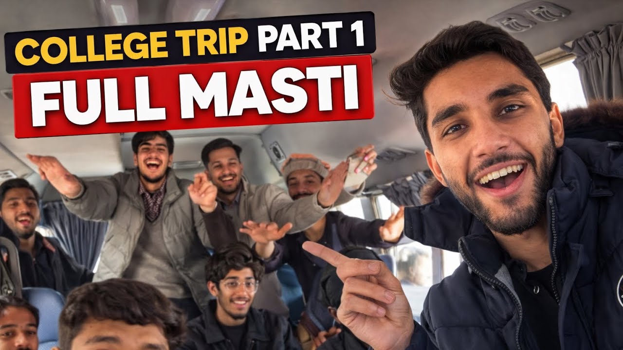 “College Trip Part 1 😂 | Bus Me FULL MASTI 🔥”