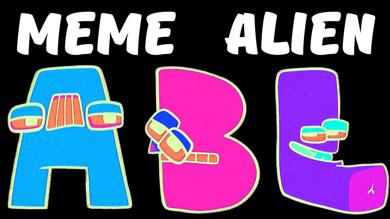 Alphabet Lore Funny MEMES Alien - YouTube